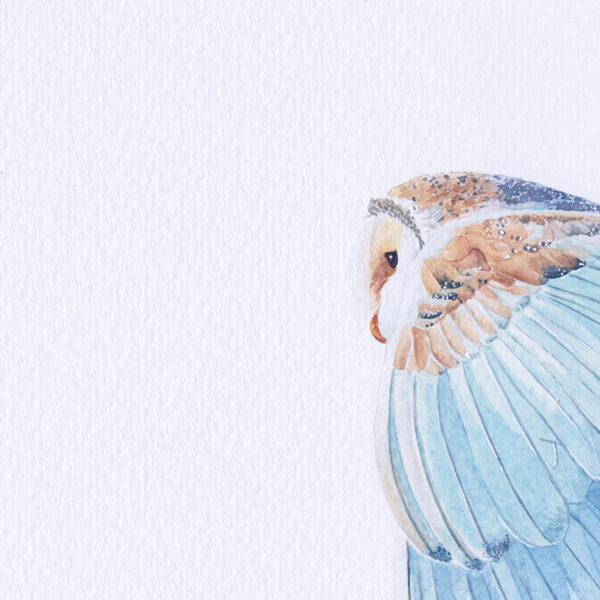 Esprit du Ciel – Œuvre originale à l’aquarelle