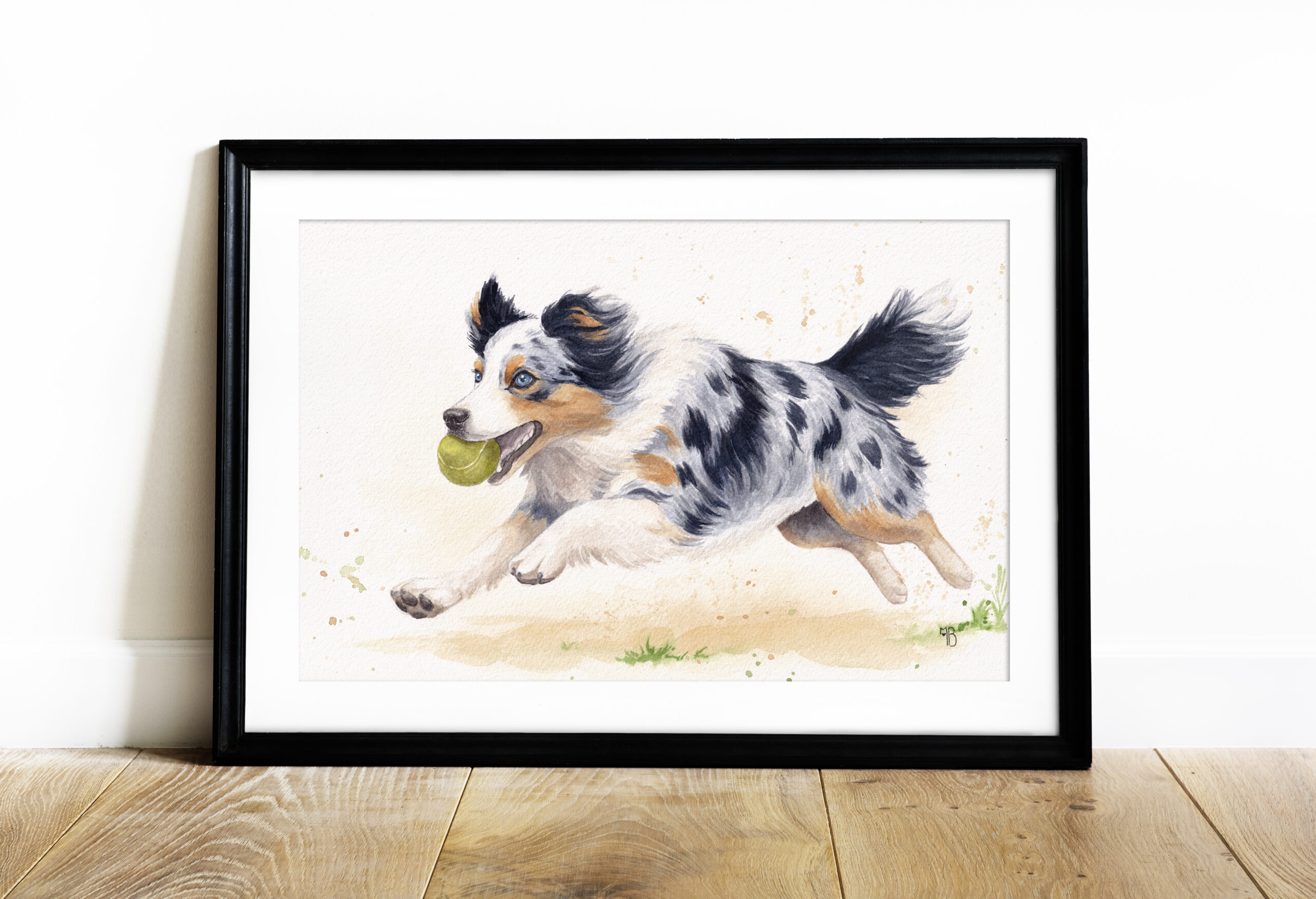 Peinture chien dynamique – Gamme Vitalité