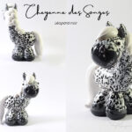 MYNIZ cheval léopard