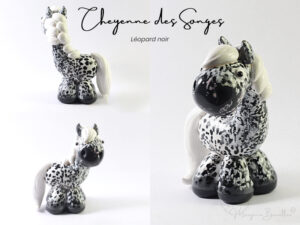 MYNIZ cheval léopard