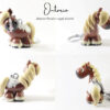 ontario-flaxen-cape-tache MYNIZ • Totem | Mini Sculpture personnalisée de votre cheval