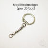 porte-clés classique