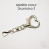 porte-clés cœur