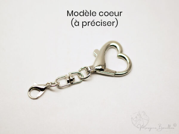 porte-clés cœur