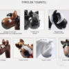 Types de toupets disponibles MYNIZ Types de toupets disponibles