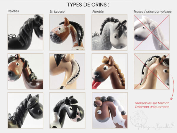 MYNIZ • Amulette | Figurine personnalisée de votre Cheval