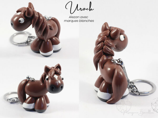urock MYNIZ • Totem | Mini Sculpture personnalisée de votre cheval