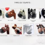 Types de toupets disponibles pour les MYNIZ
